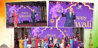 चीन के शंघाई में मनाई गई दीपावली, लक्ष्मी पूजन के बाद मेहमानों ने चखे भारतीय व्यंजन